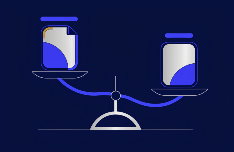 Balance scale comparing a PEO arrangement and a standalone workers’ comp policy